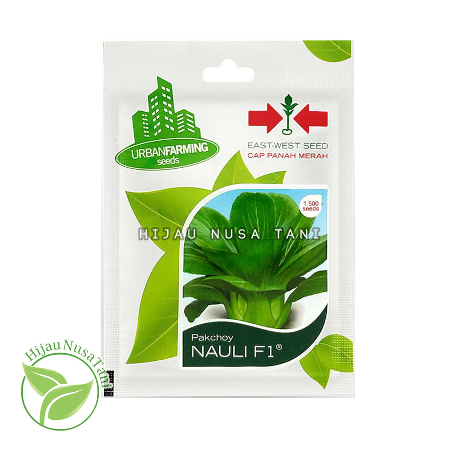 Benih Pakcoy NAULI Cap Panah Merah East West Seed [ 1.000 biji ] Small Pack - biji pakchoy pokcoy sa