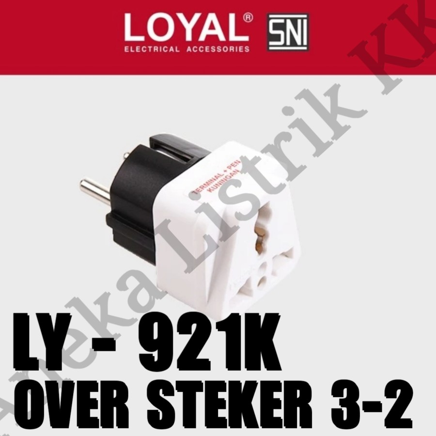 LOYAL LY-921K Over steker LY921K adaptor 3 ke 2 model wonpro LY 921 K