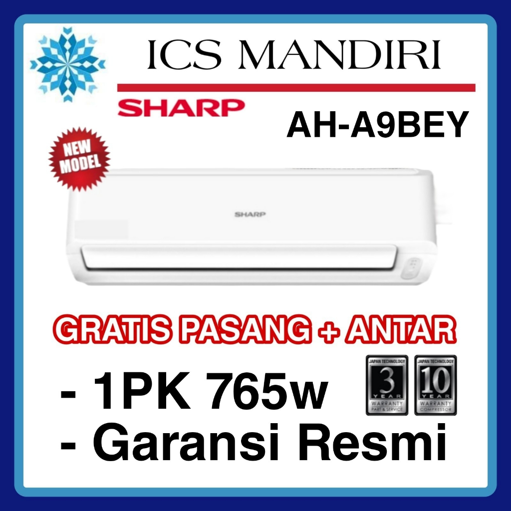 AC SPLIT SHARP 1PK AH-A9BEY