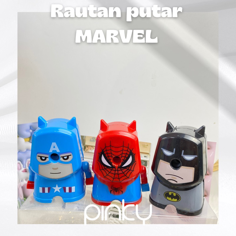 

RAUTAN PUTAR MARVEL / RAUTAN PUTAR / SERUTAN PENSIL / rautan unik