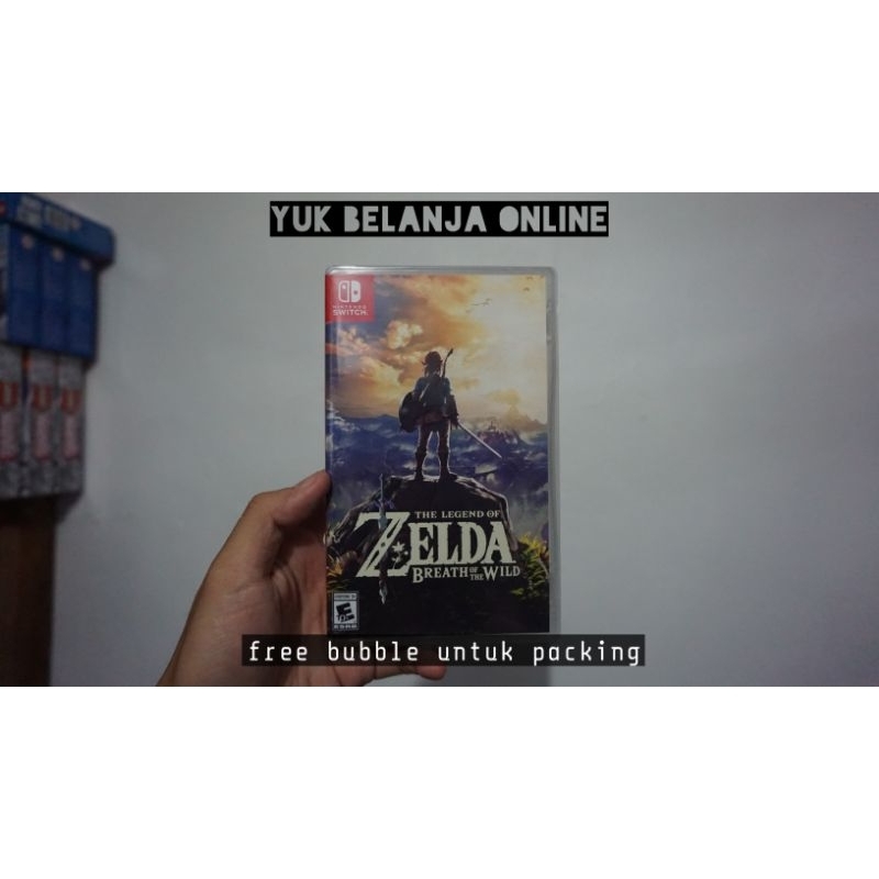 Nintendo Switch The Legend of Zelda-Breath of the Wild english