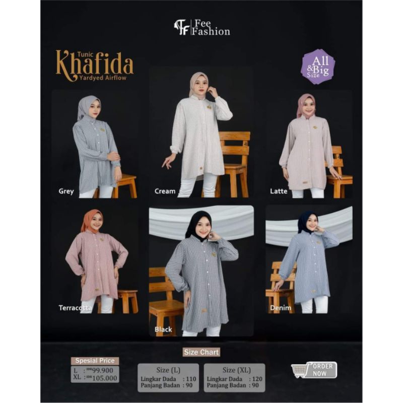Tunik khafida by fee fashion