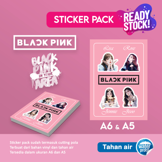 

Sticker Blackpink Animasi - Cutting Pola