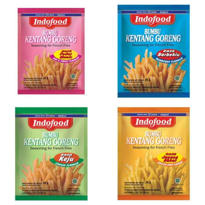 

INDOFOOD BUMBU KENTANG GORENG 25GR