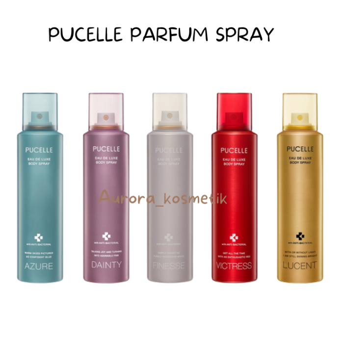 Terlaris Pucelle Eau De Luxe Body Spray 150ml