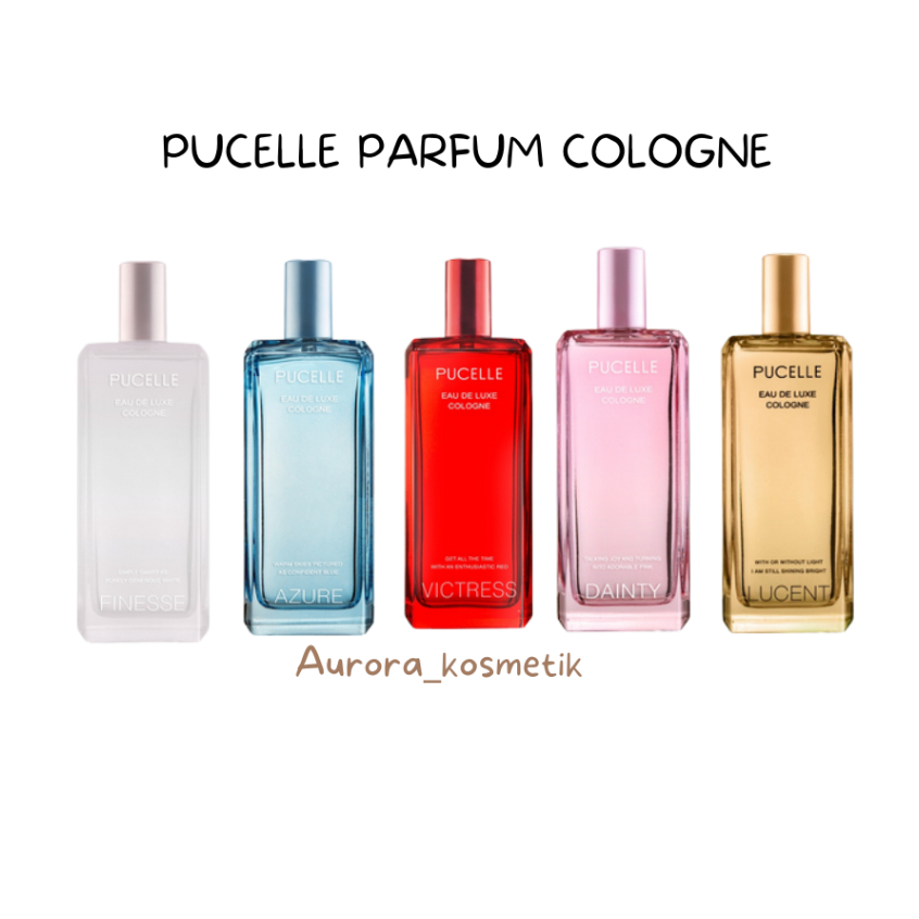 Terlaris Parfum Pucelle Eau De Luxe Cologne 100ml
