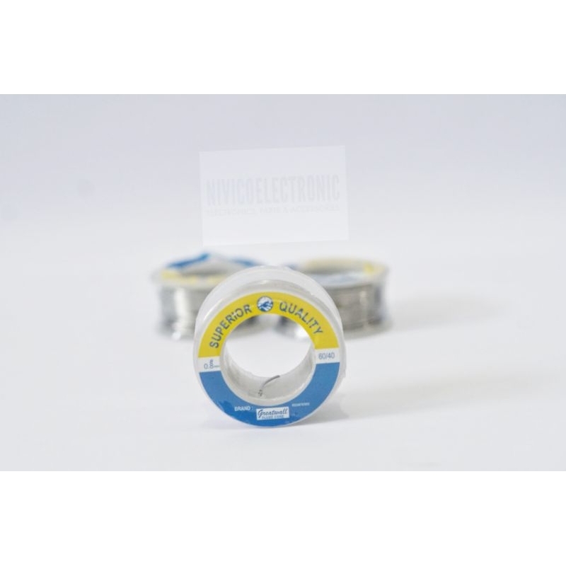 Timah solder Flux Core GREATWALL SUPERIOR QUALITY kecil