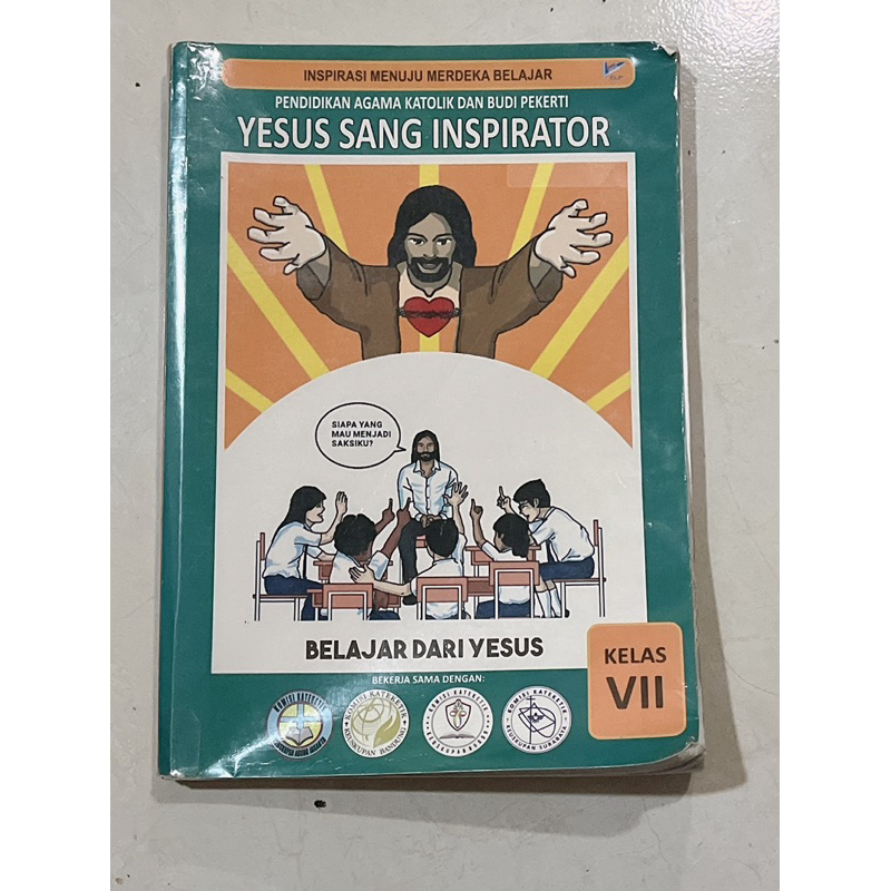 Buku Agama Katholik Yesus Sang Inspirator kelas 7 SMP
