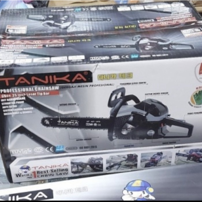 MESIN CHAINSAW GERGAJI POTONG KAYU 25" TANIKA 009