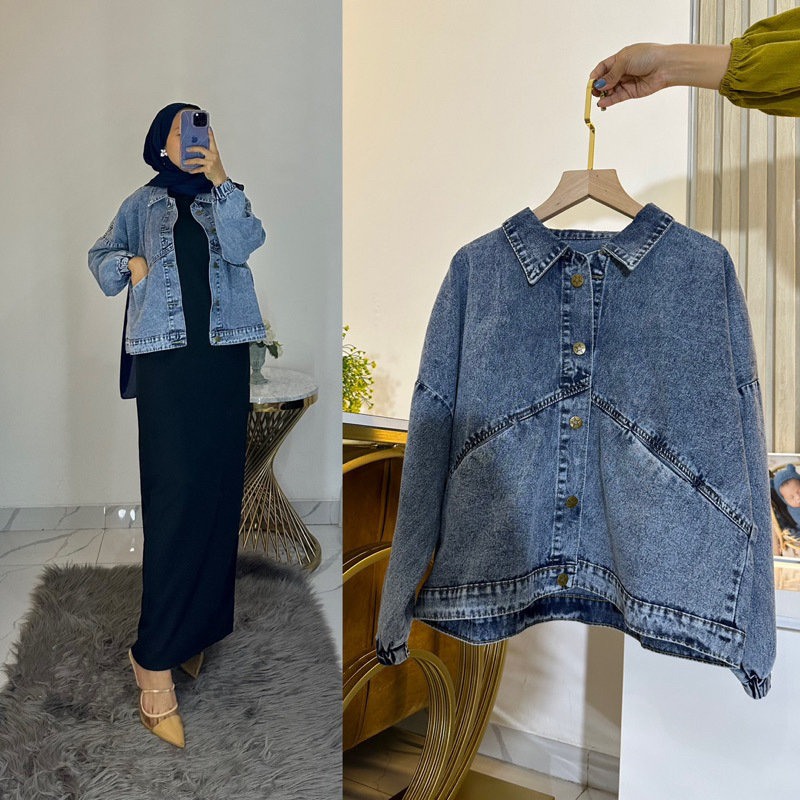 jaket jeans zara