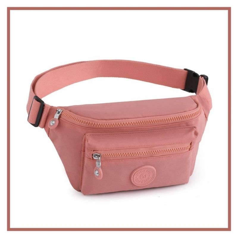 TAS PINGGANG KEKINIAN WATERPROOF YUESITE DEEPA WAISTBAG IMPORT COWOK CEWEK