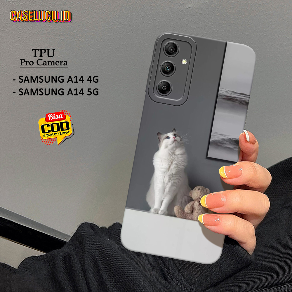 Casing Hp Samsung Galaxy A14 5G / A14 4G Terbaru - Fashion CaseKucing - Case Hp Samsung A14 5G / A14