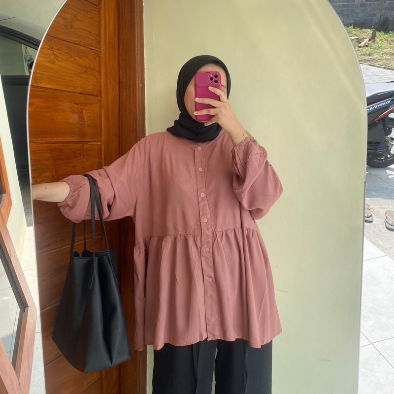 Nevaa.id - SEINA BLOUSE (oversize)