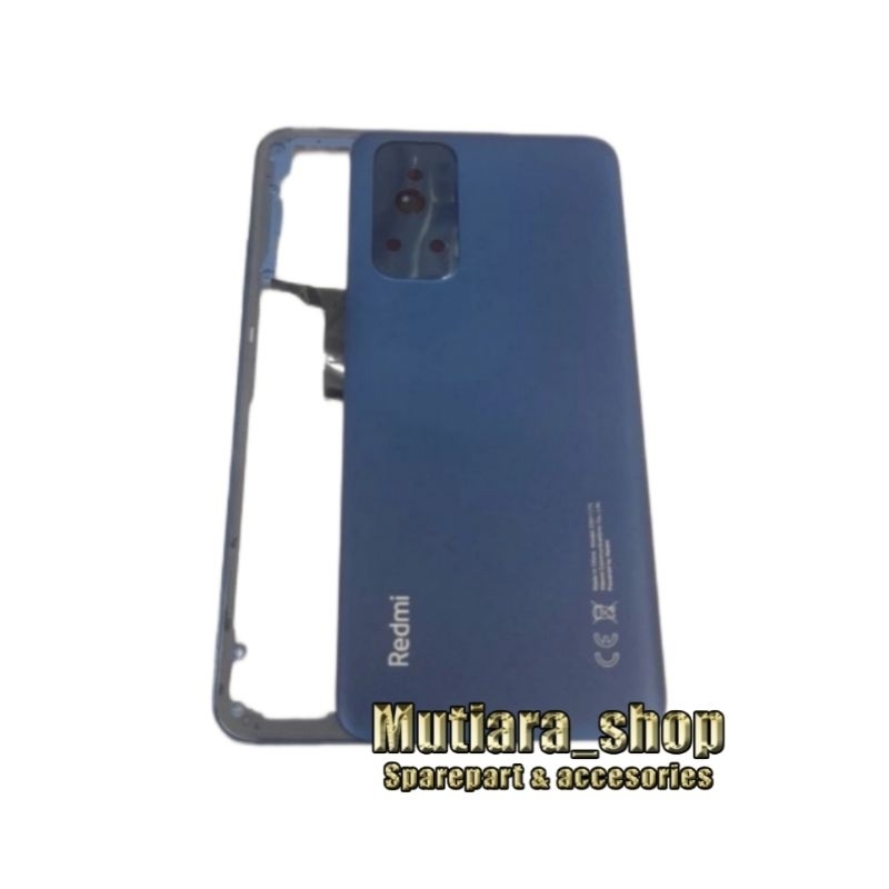 CASING / TUTUP BELAKANG FULLSET / BACKDOOR + BAZEL REDMI NOTE 11 4G / NOTE 11S