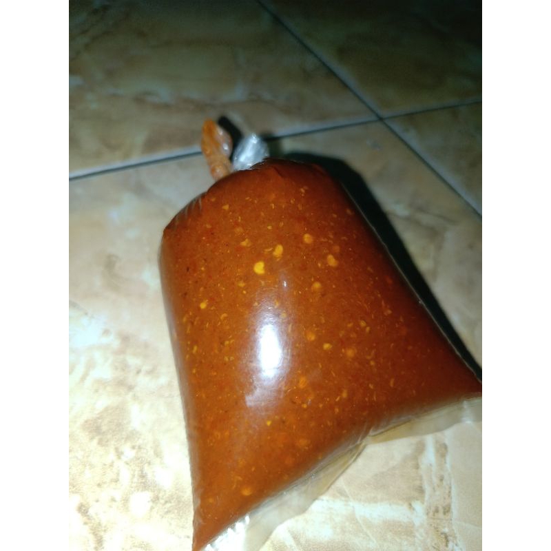 

saos (caos) bawang cengek khas tasikmalaya