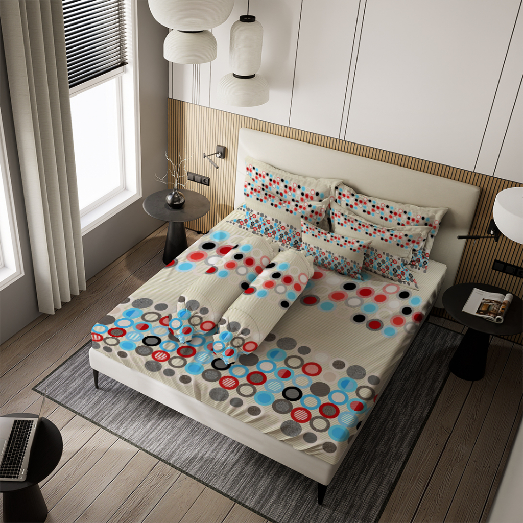 Sprei Nyenyak Circa - 200x200 / 180x200 / 160x200 / 120x200 / 100x200 / 90x200
