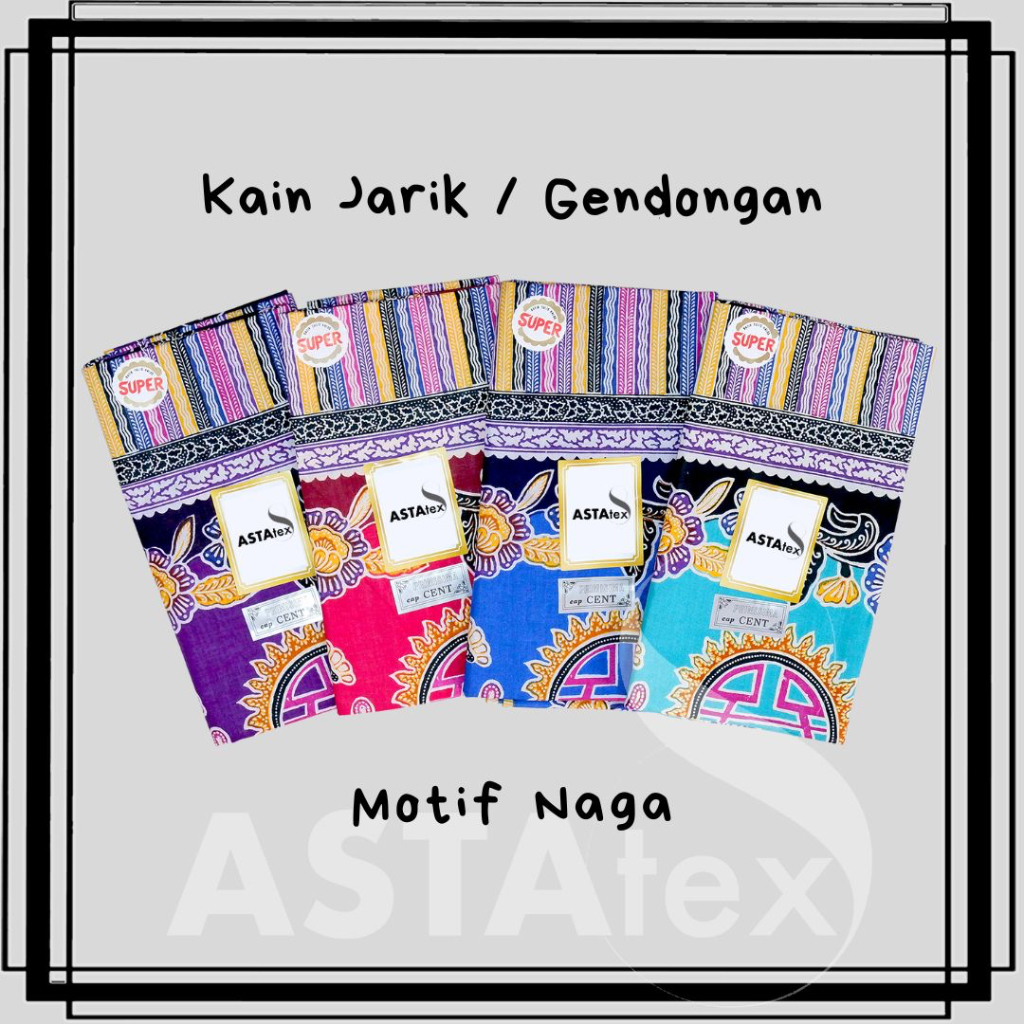 KAIN JARIK GENDONG BAYI / CUKIN / SELENDANG SAMPING PANJANG NAGA