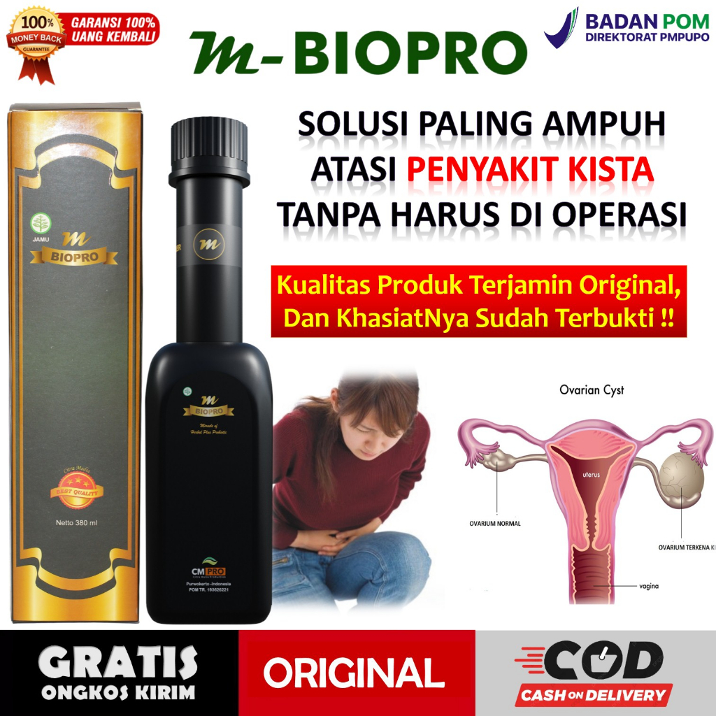 Obat Kista Paling Ampuh - Obat Kista Ovarium - Obat Kista Bartholin - Mbiopro Original Terpercaya