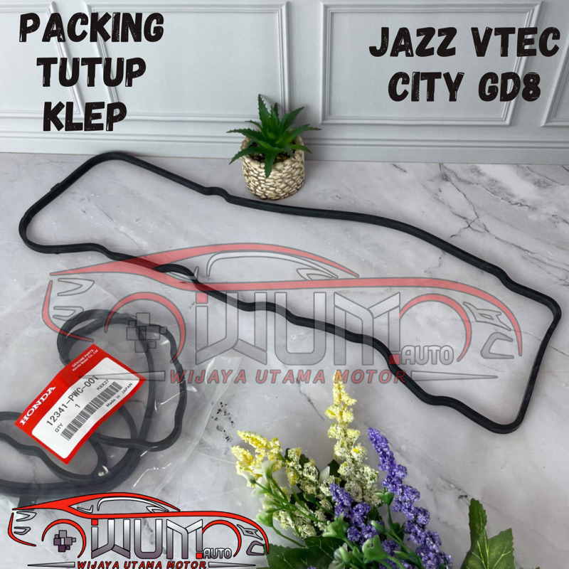 GASKET COVER VALVE PACKING PAKING KARET TUTUP KLEP JAZZ VTEC CITY GD8