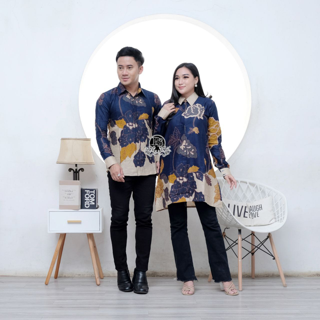 BATIK KALONGAN | SERAGAM BATIK KANTOR MOTIF MAWAR