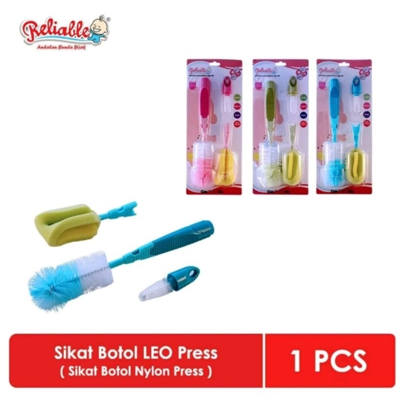 Reliable RSB7806 Sikat Leo 3 in 1 (Sikat Botol)