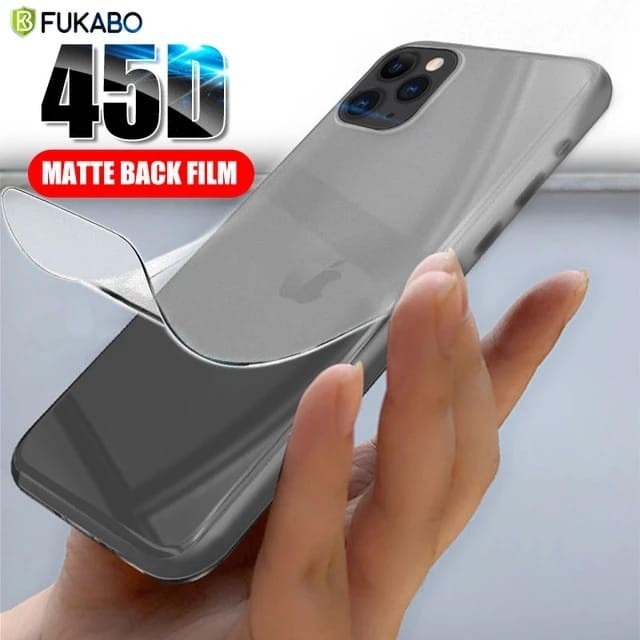 SAMSUNG S20 S20+ S20 ULTRA ANTI GORES BACK HYDROGEL SCREEN GUARD PROTECTOR PLASTIK JELLY LENTUR CLEAR S0 PLUS