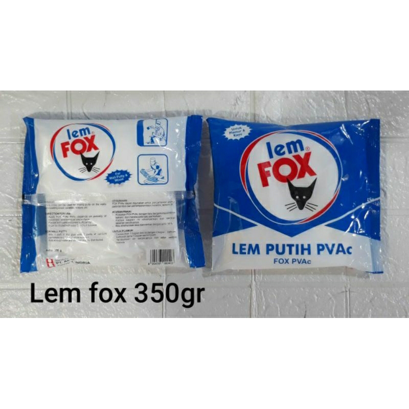 

lem fox 350 gram kemasan plastik