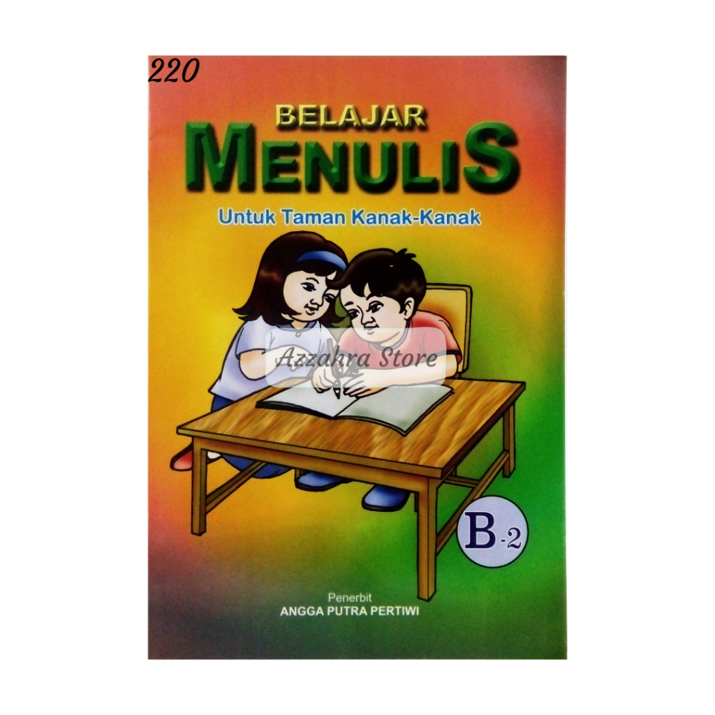 Buku Anak LKS TK Paud SD Kelas 1  Belajar Menulis TKB Semester 2 Bintang Pendidikan