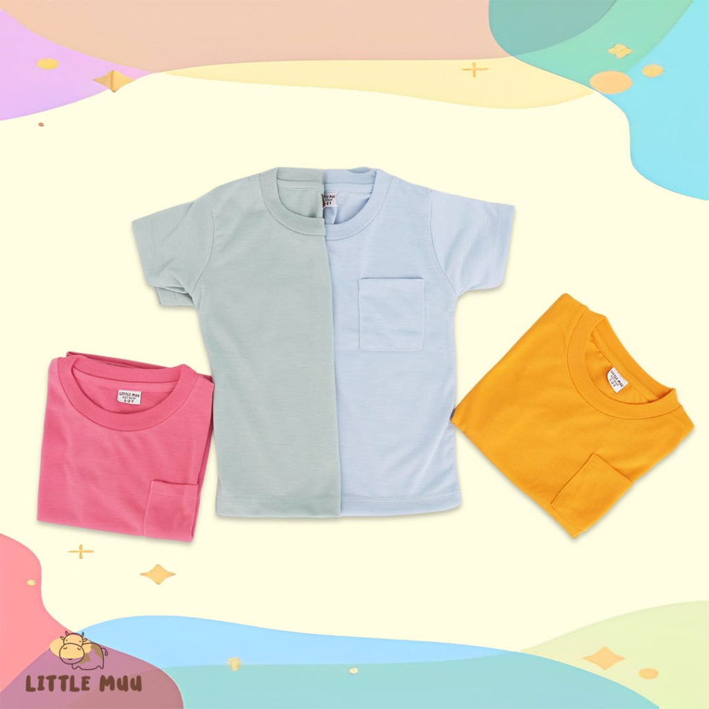 BEELOFT LITTLE MUU POCKET TEE