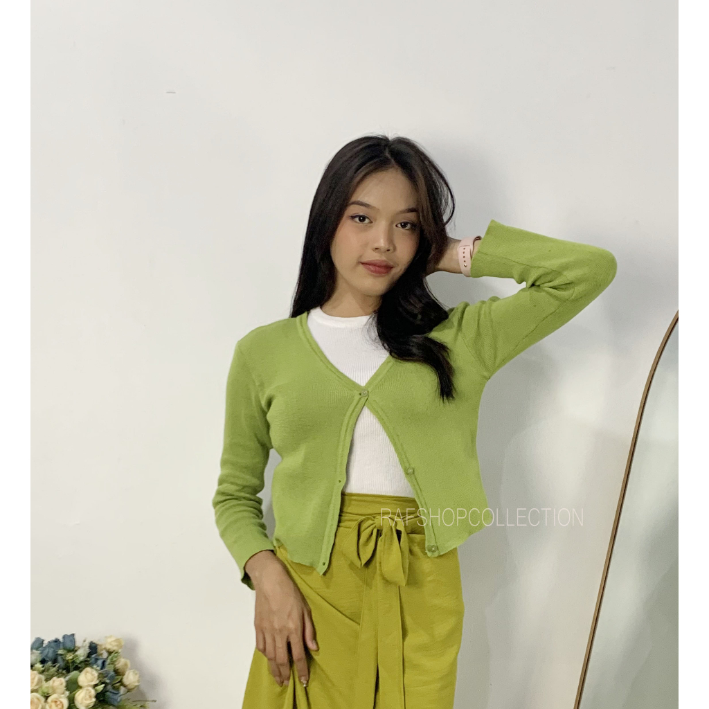 LIVY CARDY-cardycrop-kardigan korea-kardigan crop-kardigan rajut-kardigan murah