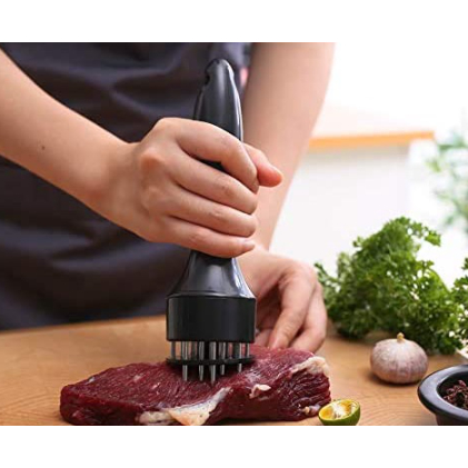 

❤[PROMO ⚡PECIAL!!!]❤ pengempuk daging meat tenderizer alak pelunak daging stainlees steel / jarum pelunak daging stainless- pelunak daging - penghancur daging