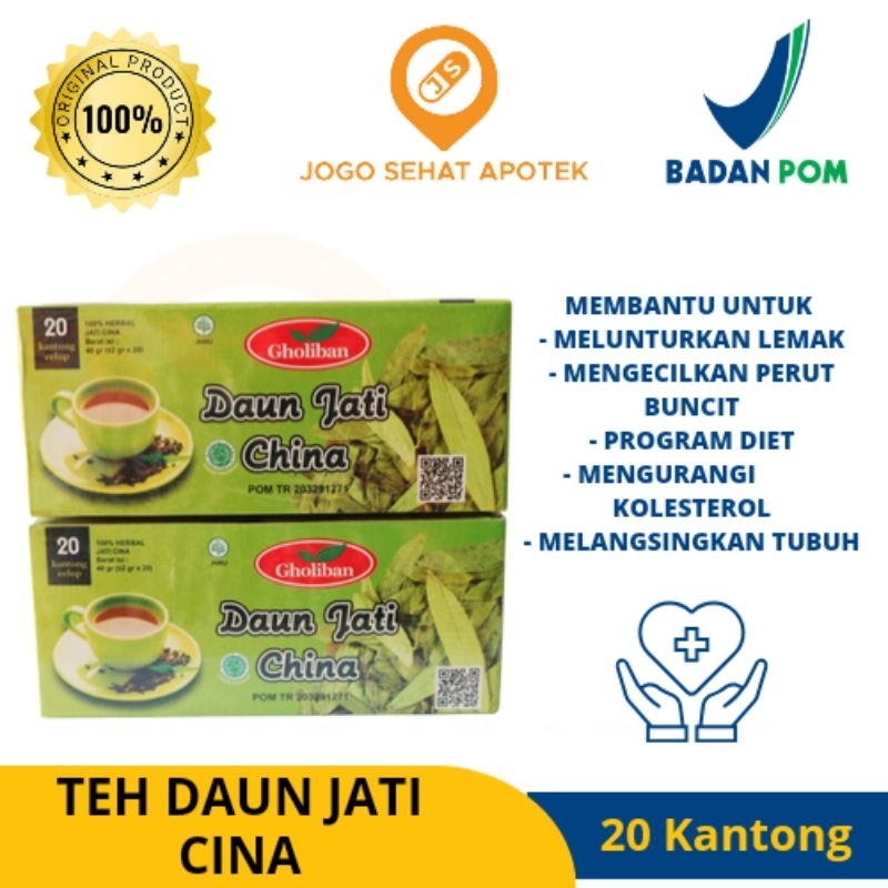 

TEH DAUN JATI CINA Membantu Mengurangi Kolesterol Melangsingkan Tubuh Meluntunturkan Lemak dan Mengecilkan perut Buncit / Teh Celup Daun Jati Cina