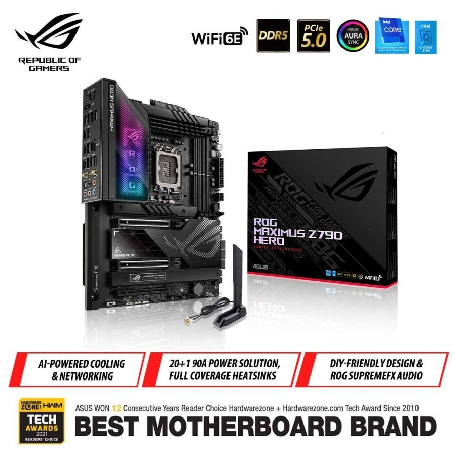 Asus ROG Maximus Z790 Hero - ATX Motherboard LGA 1700 DDR5