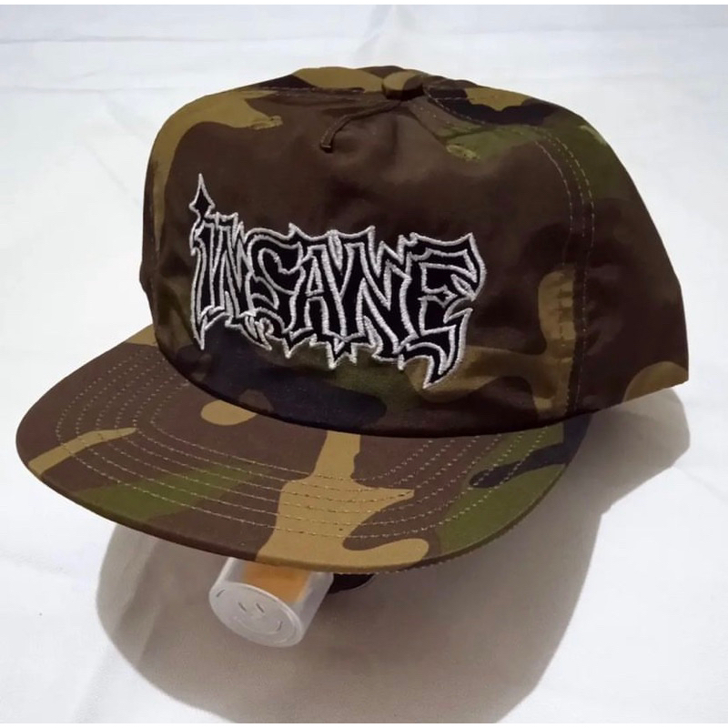 topi band hardcore Insane - Camo green rakelhace original