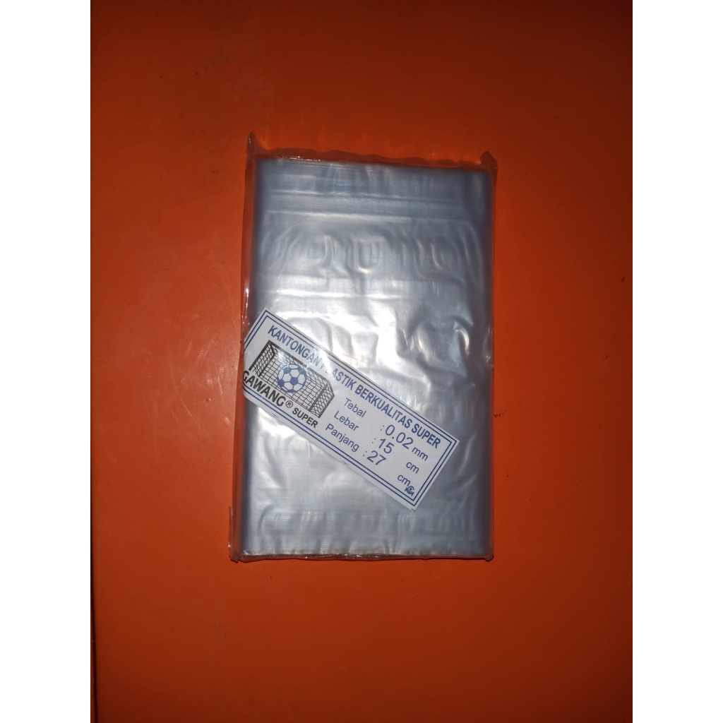 PLASTIK PP 15 X 27 GAWANG