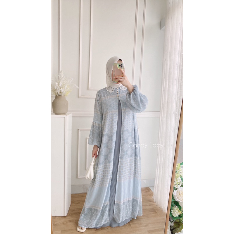 Lavina Pleats Maxi 2In1