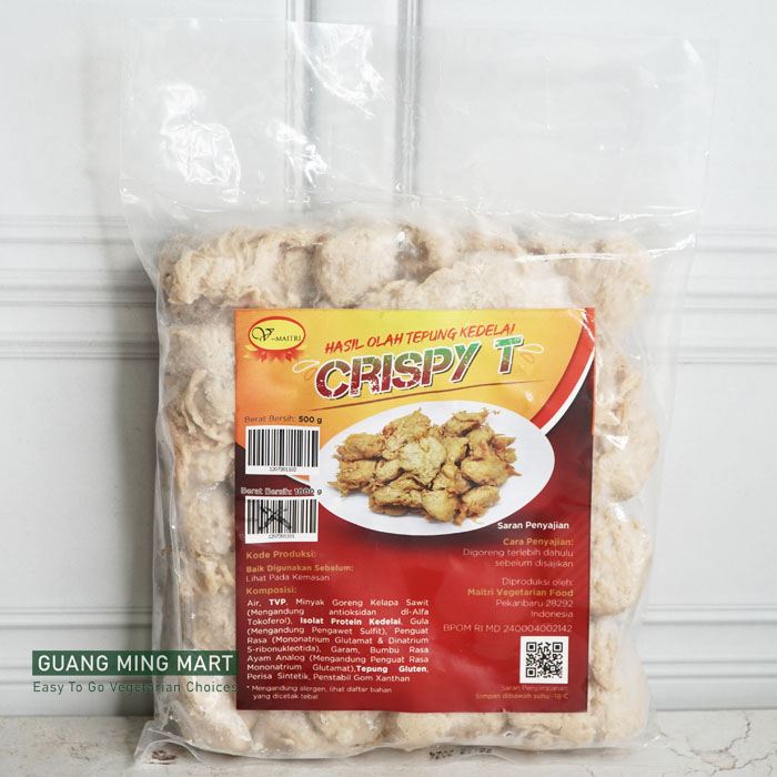 

Crispy T Maitri Vegetarian 500gr Nabati Halal
