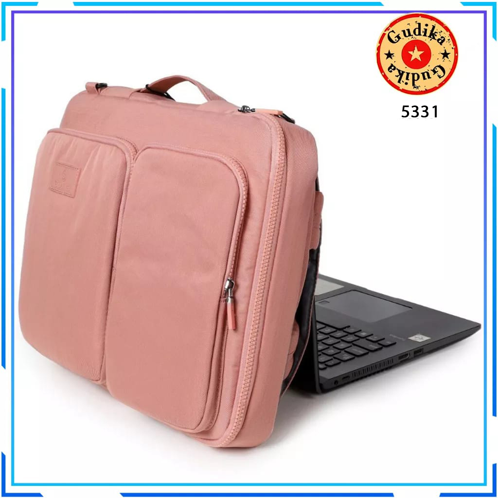 Tas GUDIKA Kimberly 5331 Tas Ransel Usb Laptop Wanita Backpack Leptop Wanita Remaja Tas Anti Air Slave Laptop Termurah Original Import Korea Kekinian