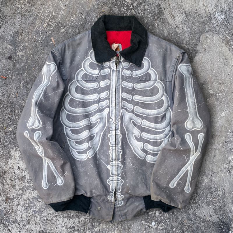 CARHARTT VINTAGE 80S WORK JAKET PAINTING