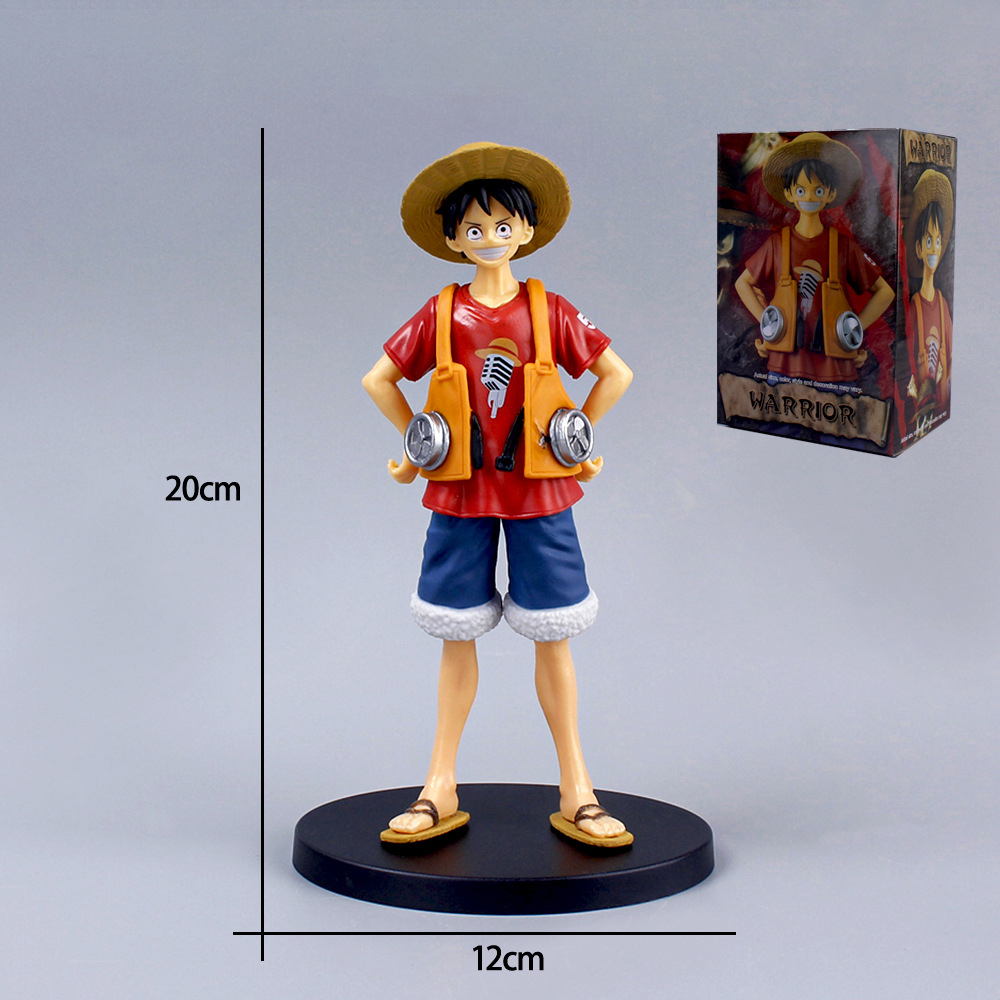 One Piece Movie Version Action Figure Luffy Roro Sanji Uta 20 cm