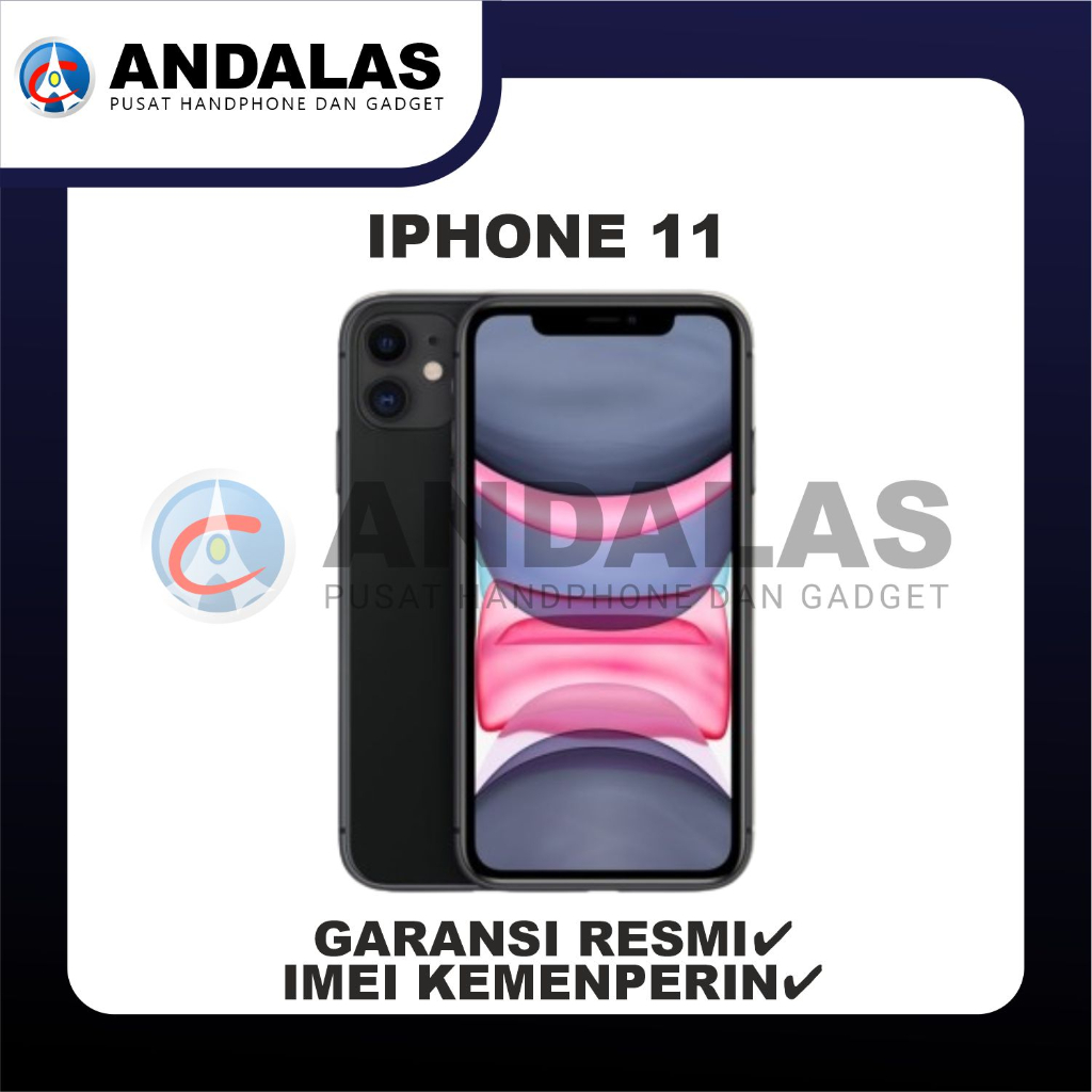 Iphone 11 64GB 128GB Garansi Resmi Indonesia
