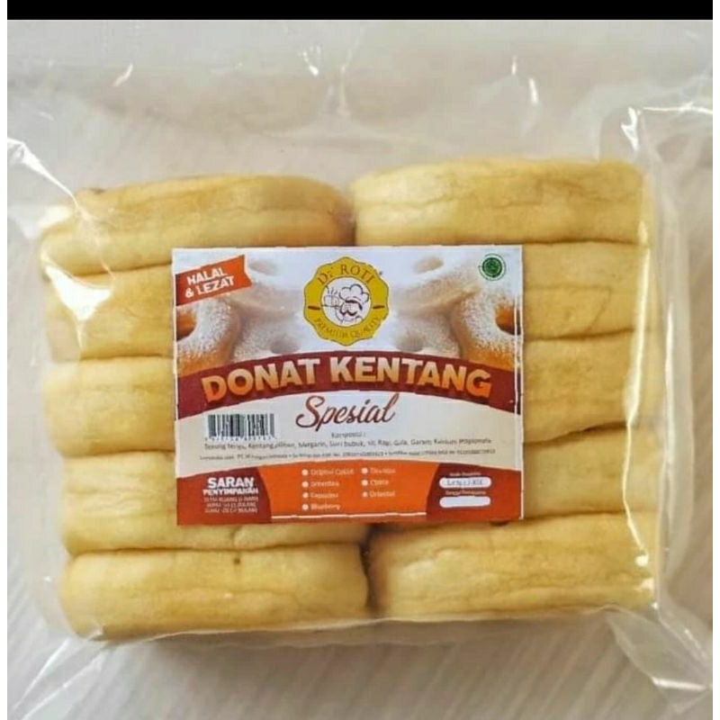 

Donat Kentang isi 10ps