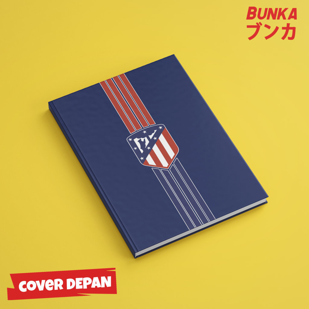 

Note Book Bola Club Atletico Madrid Fans Football Hardcover A5 Buku Tulis Catatan Notes Agenda Planner Jurnal vintage buku catatan story book kado anniversary valentine cowok cewek murah