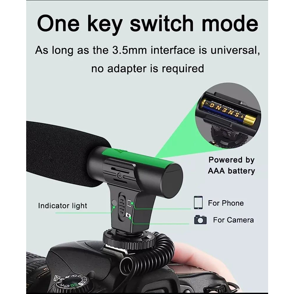 tripod hp set microphone dan remote AY-49