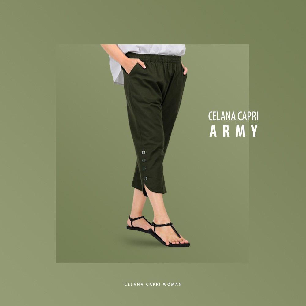 DS - Celana Capri 7/8 Ankle Pants Cigarette Premium