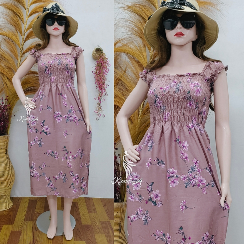 Kiandra - Daster Kerut Panjang