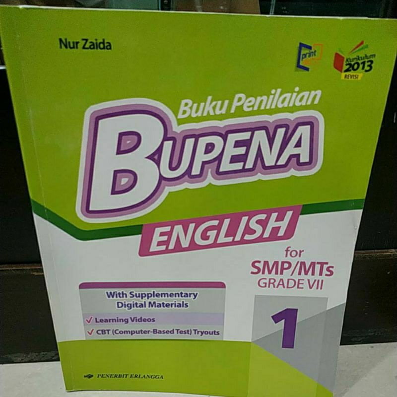 Bupena English SMP kelasVII