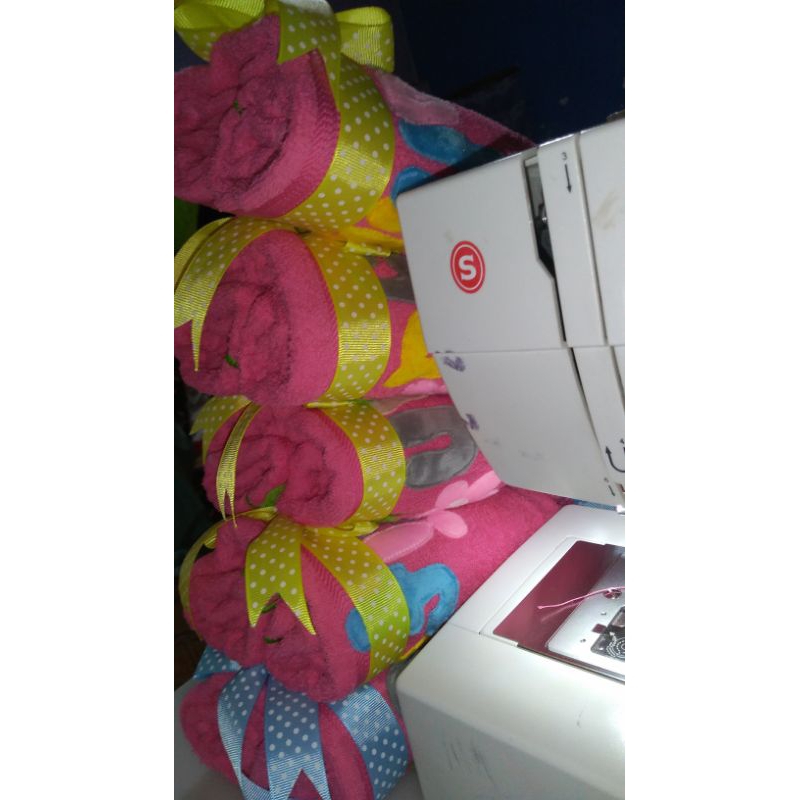 souvenir handuk nama merk Mutia 50x100 |handuk nama anak | handuk karakter | handuk souvernir | hand