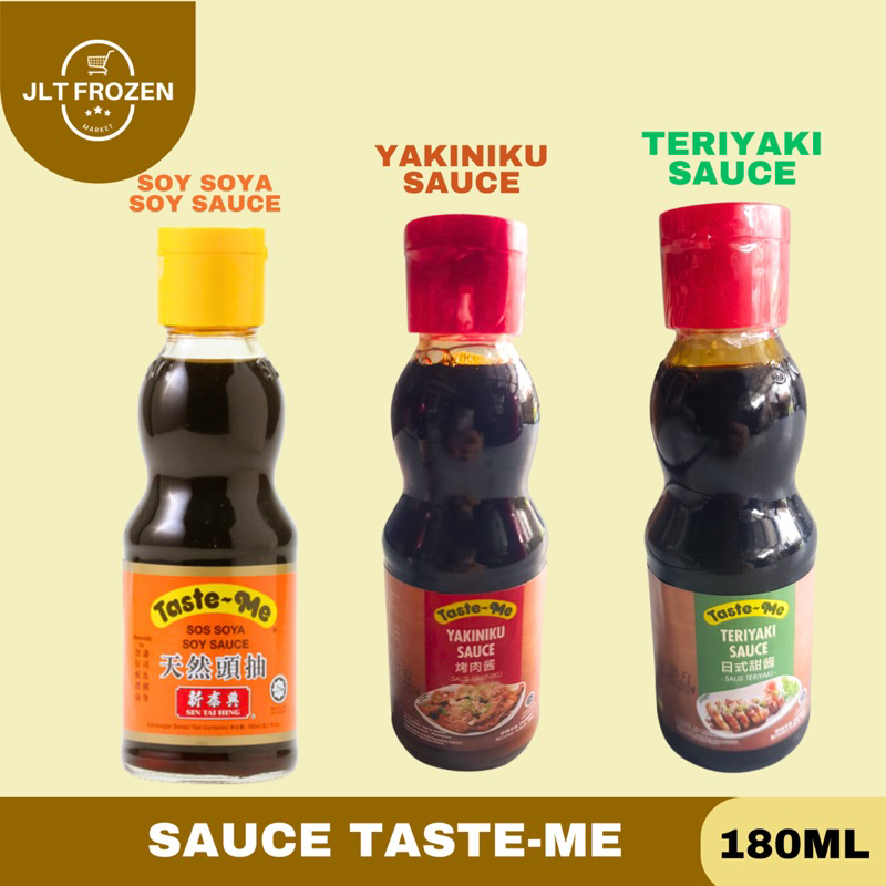 

Taste Me Saus Jepang / Kecap Asin (Soy Sauce) / Yakiniku Sauce / Saus Teriyaki - 180ml