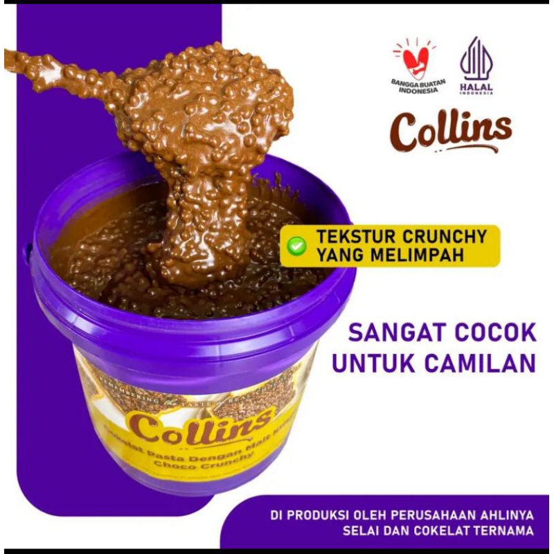 

COLLINS CHOCO CRUNCHY KEMASAN 1 KG